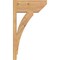 Ekena Millwork Thorton Slat Smooth Outlooker, Western Red Cedar, 7 1/2"W x 16"D x 28"H OUT08X16X28THR06SWR - alternate 2